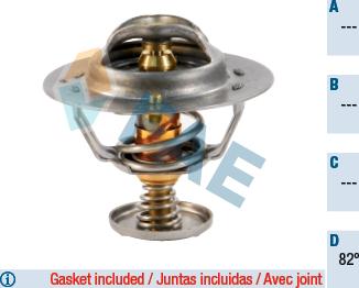 FAE 5324582 - Termostat,lichid racire aaoparts.ro