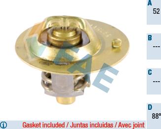 FAE 5320588 - Termostat,lichid racire aaoparts.ro