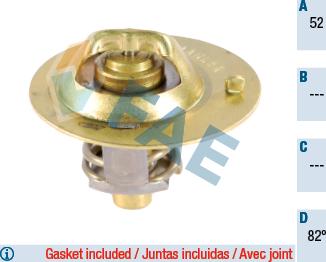 FAE 5320582 - Termostat,lichid racire aaoparts.ro