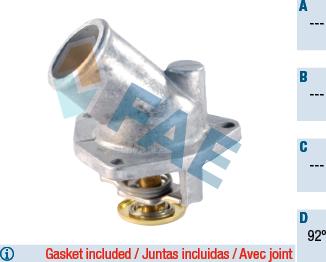 FAE 5320092 - Termostat,lichid racire aaoparts.ro