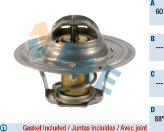 FAE 5320388 - Termostat,lichid racire aaoparts.ro