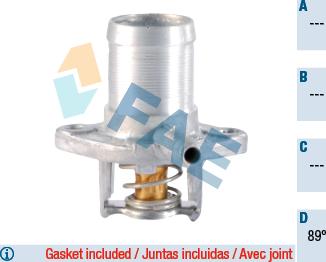 FAE 5321089 - Termostat,lichid racire aaoparts.ro