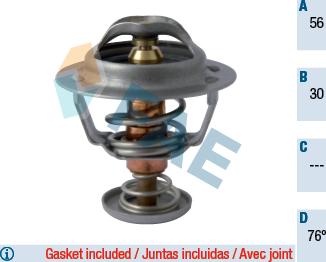 FAE 5322576 - Termostat,lichid racire aaoparts.ro