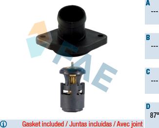 FAE 5322887 - Termostat,lichid racire aaoparts.ro