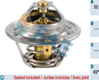 FAE 5204582 - Termostat,lichid racire aaoparts.ro