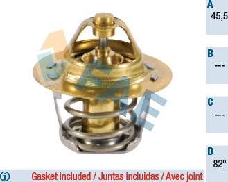 FAE 5204282 - Termostat,lichid racire aaoparts.ro