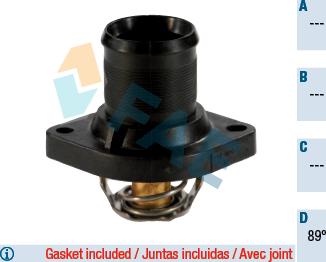 FAE 5205589 - Termostat,lichid racire aaoparts.ro