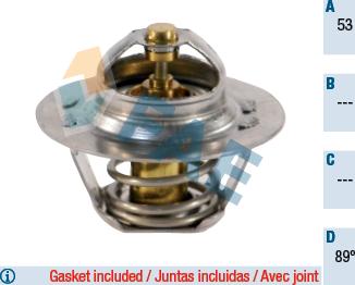 FAE 5205689 - Termostat,lichid racire aaoparts.ro