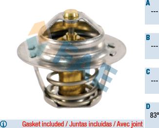 FAE 5205083 - Termostat,lichid racire aaoparts.ro