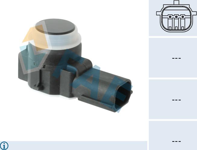 FAE 66093 - Sensor, ajutor parcare aaoparts.ro