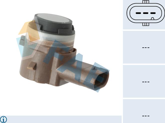 FAE 66092 - Sensor, ajutor parcare aaoparts.ro