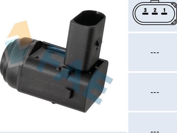 FAE 66008 - Sensor, ajutor parcare aaoparts.ro