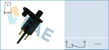 FAE 67300 - Comutator, contact portiera aaoparts.ro