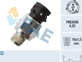 FAE 18114 - Senzor,sistem supraalimentare aaoparts.ro