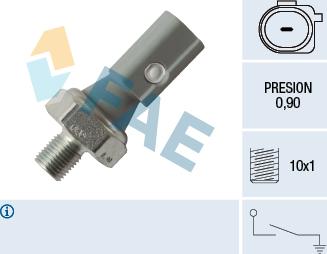 FAE 12884 - Senzor,presiune ulei aaoparts.ro