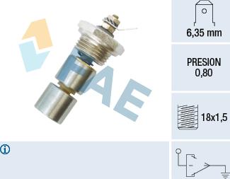 FAE 12270 - Senzor,presiune ulei aaoparts.ro