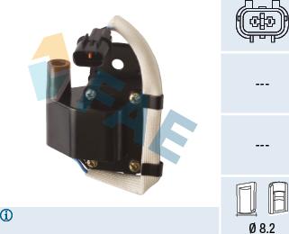 FAE 80458 - Bobina de inductie aaoparts.ro