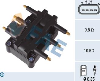 FAE 80415 - Bobina de inductie aaoparts.ro