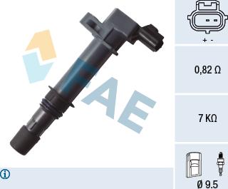 FAE 80345 - Bobina de inductie aaoparts.ro