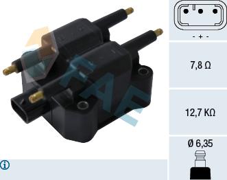 FAE 80296 - Bobina de inductie aaoparts.ro
