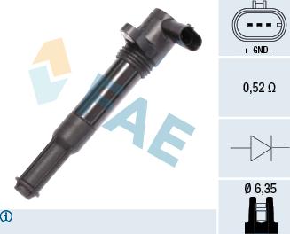 FAE 80233 - Bobina de inductie aaoparts.ro