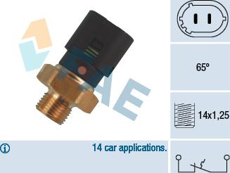 FAE 35700 - Senzor,temperatura lichid de racire aaoparts.ro