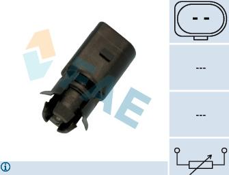 FAE 33515 - Senzor,temperatura exterioara aaoparts.ro