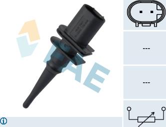 FAE 33169 - Senzor,temperatura exterioara aaoparts.ro