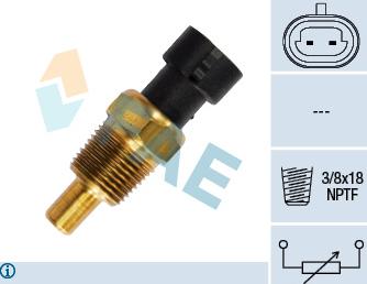 FAE 33340 - Senzor,temperatura ulei aaoparts.ro
