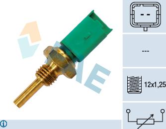 FAE 33700 - Senzor,temperatura lichid de racire aaoparts.ro