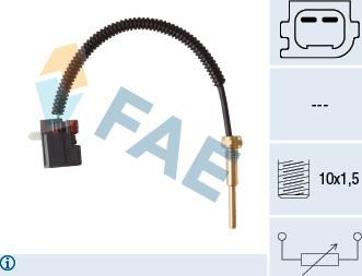 FAE 32428 - Senzor,temperatura lichid de racire aaoparts.ro