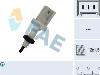 FAE 24380 - Comutator lumini frana aaoparts.ro