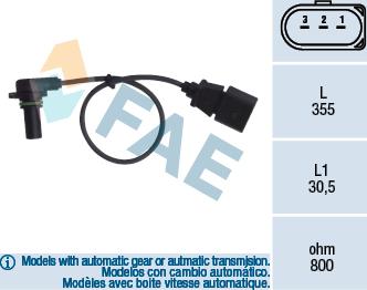 FAE 79062 - Senzor,turatie aaoparts.ro