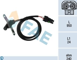 FAE 79026 - Senzor impulsuri, arbore cotit aaoparts.ro