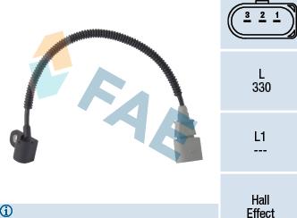 FAE 79341 - Senzor,pozitie ax cu came aaoparts.ro