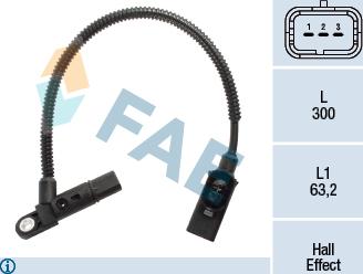 FAE 79381 - Senzor,pozitie ax cu came aaoparts.ro