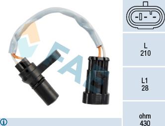 FAE 79211 - Senzor turatie, cutie de viteza automata aaoparts.ro