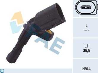 FAE 78102 - Senzor,turatie roata aaoparts.ro