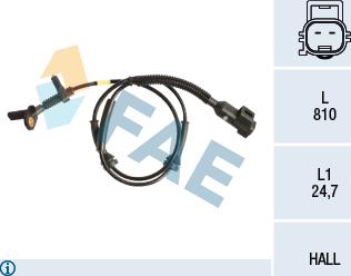 FAE 78211 - Senzor,turatie roata aaoparts.ro