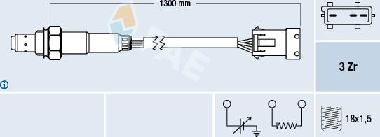 FAE 77370 - Sonda Lambda aaoparts.ro
