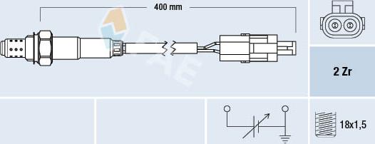 FAE 77773 - Sonda Lambda aaoparts.ro