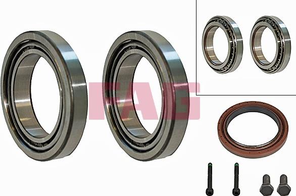 FAG 713 6910 90 - Set rulment roata aaoparts.ro
