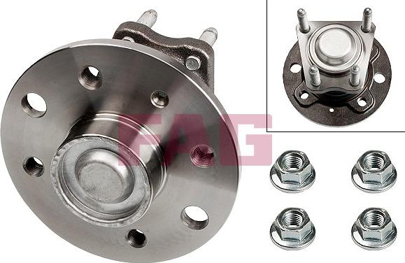 FAG 713 6445 50 - Set rulment roata aaoparts.ro