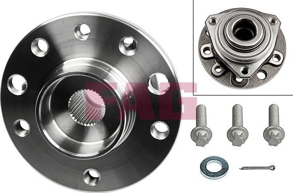 FAG 713 6440 30 - Set rulment roata aaoparts.ro