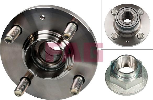 FAG 713 6190 80 - Set rulment roata aaoparts.ro