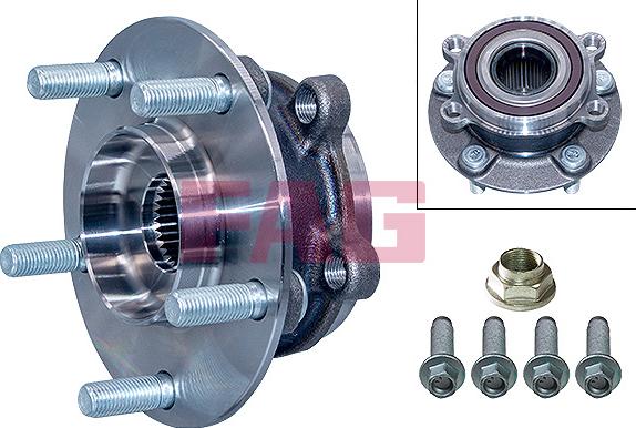 FAG 713 6159 10 - Set rulment roata aaoparts.ro