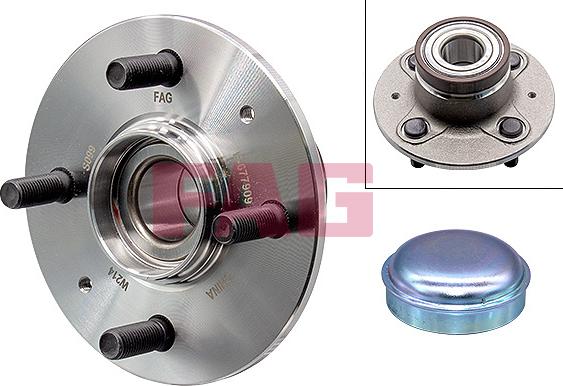 FAG 713 6179 40 - Set rulment roata aaoparts.ro