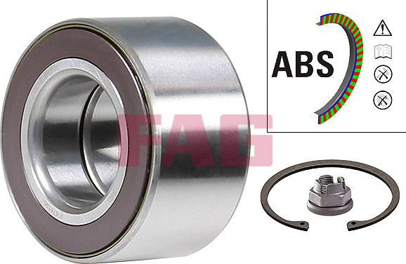 FAG 713 6312 00 - Set rulment roata aaoparts.ro