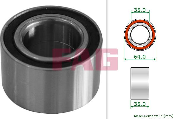 FAG 713 2043 10 - Rulment roata aaoparts.ro