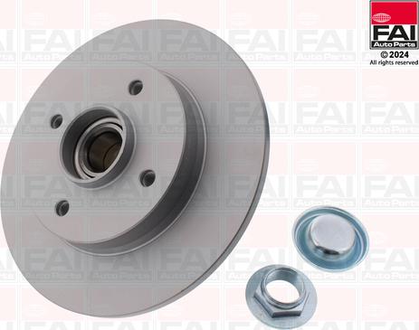 FAI AutoParts BD102 - Disc frana aaoparts.ro